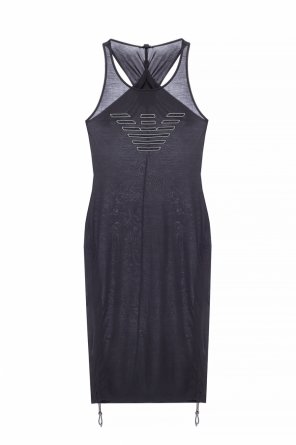Logo-patched dress, zdjęcie 1 Logo-patched dress od Emporio Armani